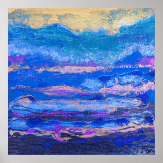 Golden Skies Poster