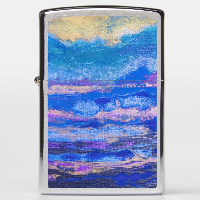 Golden Skies Zippo Lighter (Front)