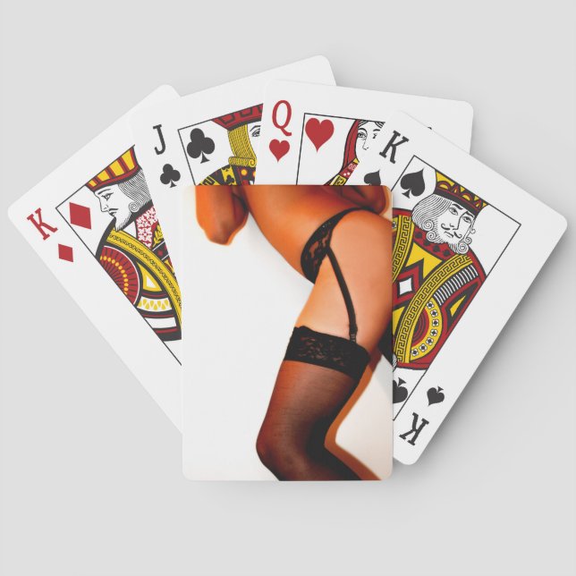 Golden Skin Bicycle® Playing Cards (Back)