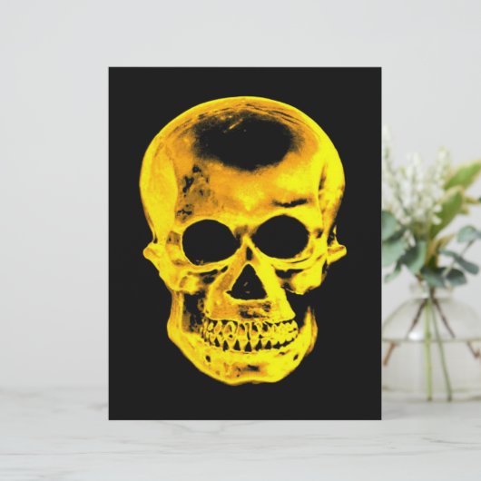 Golden Skull (Standing Front)