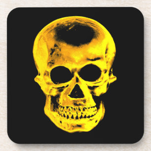 Golden Skull Coaster