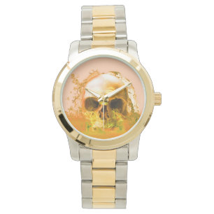Golden Skull in Water Watch