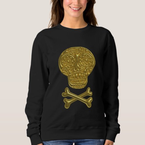 Golden Skull Sweatshirt