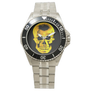Golden Skull Watch