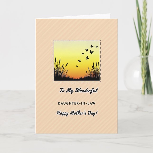 Golden Sky Mothers Day Card (Front)