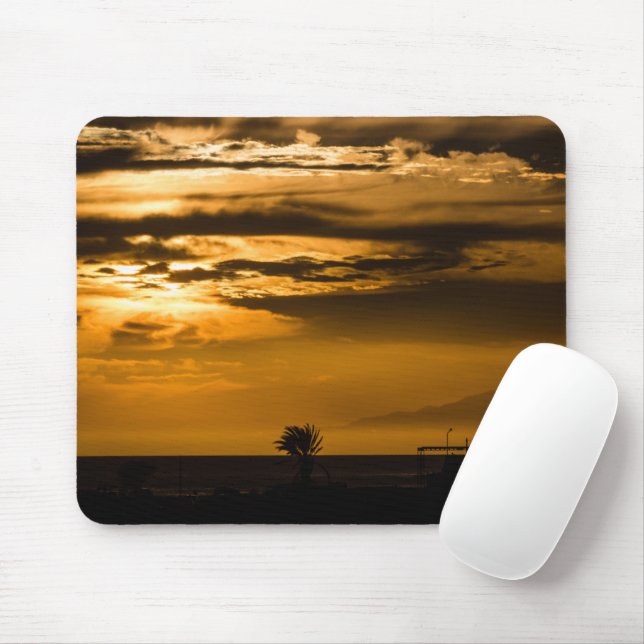 Golden Sky Mouse Pad (With Mouse)