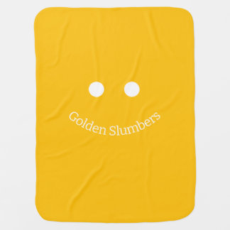 "Golden Slumbers" Baby Blanket