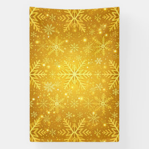 Golden Snow Banner