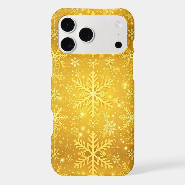 Golden Snow Case-Mate iPhone Case (Back)