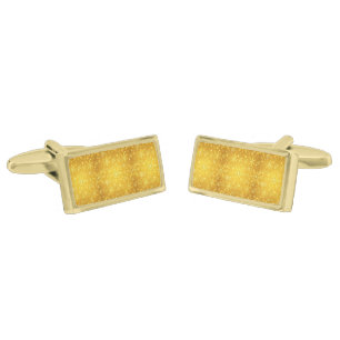 Golden Snow Cufflinks
