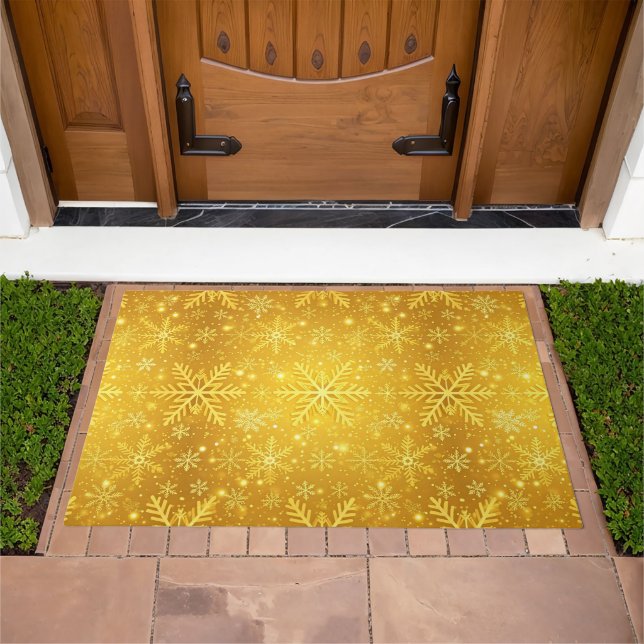 Golden Snow Doormat (Outdoor)