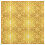 Golden Snow Fabric