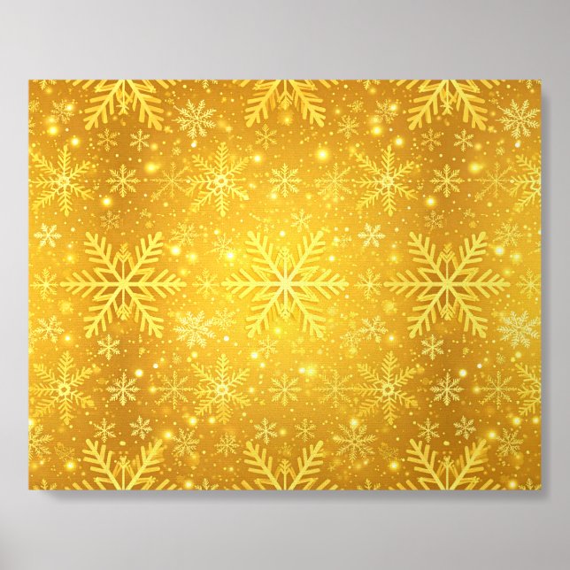 Golden Snow Foam Core Photo Tile (Front Set)