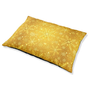 Golden Snow Pet Bed