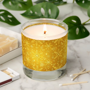 Golden Snow Scented Candle
