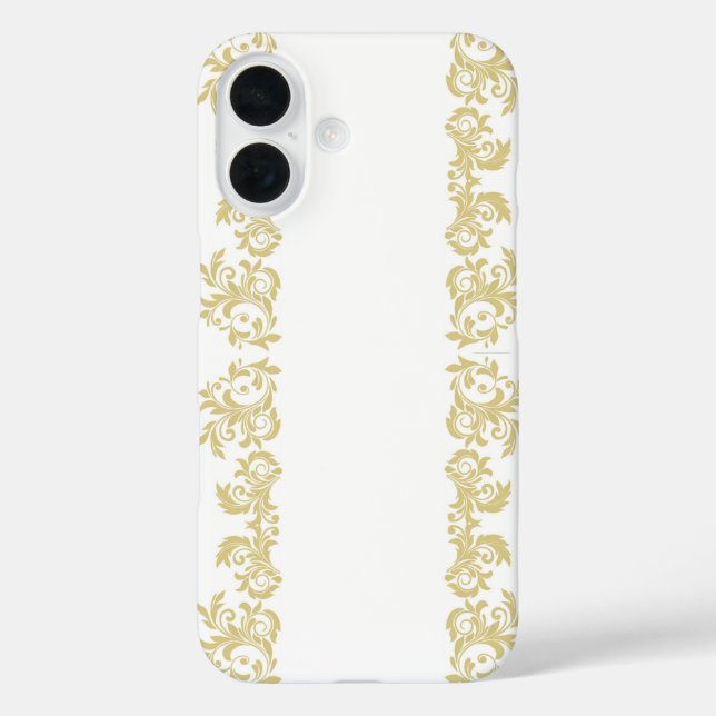 Golden Snow Swirls Case-Mate Samsung Galaxy Case (Back)