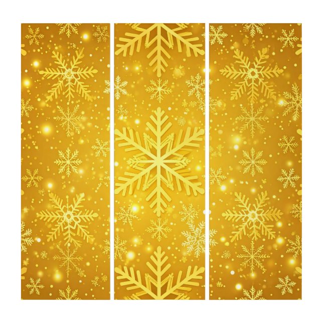 Golden Snow Triptych (Front)