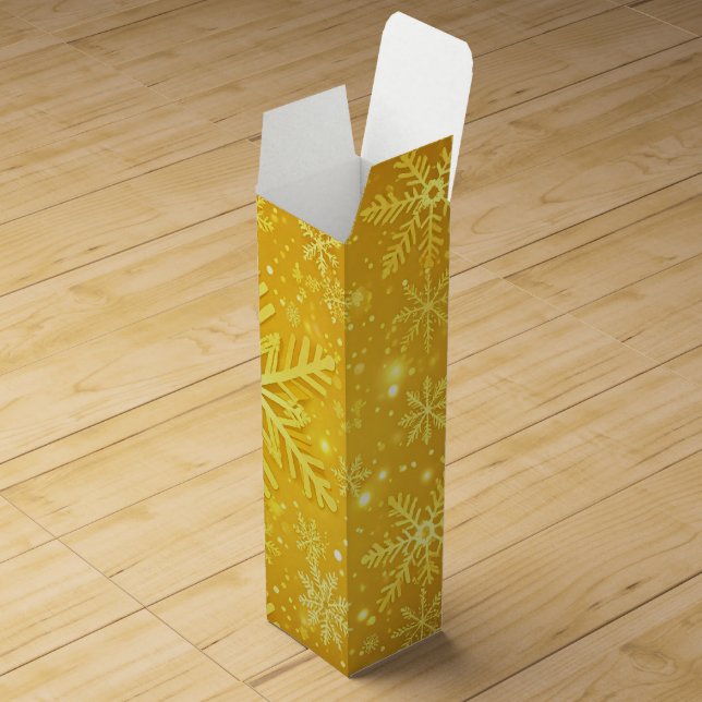 Golden Snow Wine Box (Opened)