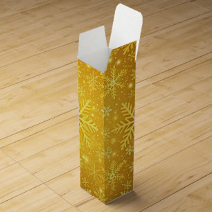 Golden Snow Wine Box