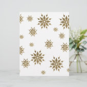 Golden snowflakes (Standing Front)