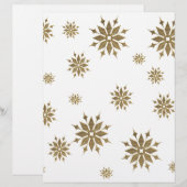 Golden snowflakes (Front/Back)
