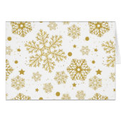 Golden snowflakes (Front Horizontal)