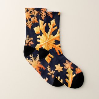 Golden Snowflakes  