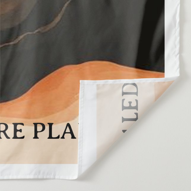 Golden Solitude Tapestry (Detail)