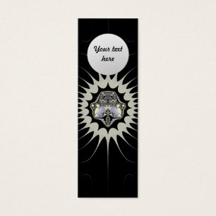 Golden Space Custom Bookmark