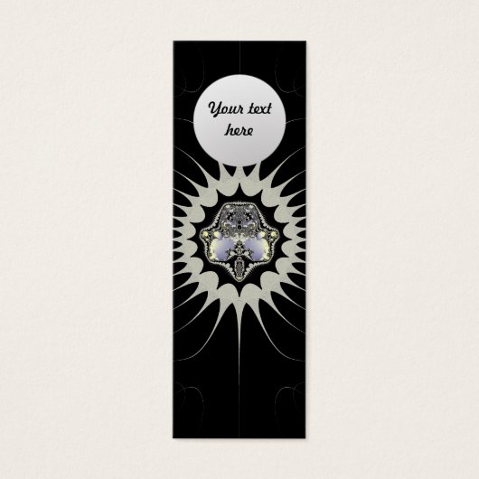 Golden Space Custom Bookmark (Front)