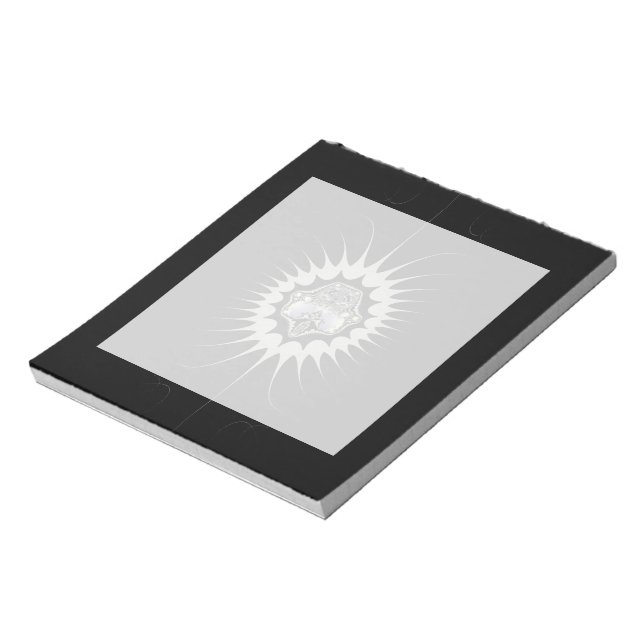 Golden Space Notepad (Rotated)
