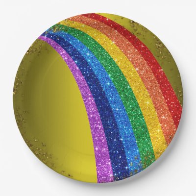 Golden Sparkles and Glitter Rainbow Unicorn Party