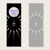 Golden Spider Custom Bookmark (Front & Back)