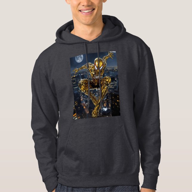 **"Golden Spider-Man: NYC Nights"** Hoodie (Front)