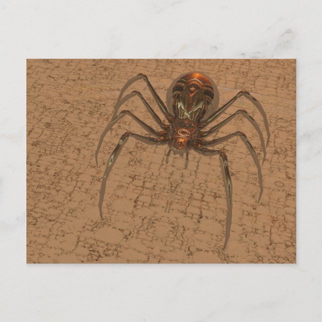 Golden Spider Postcard (Front)