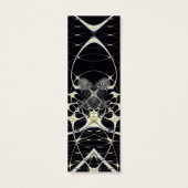 Golden Spiderweb Custom Bookmark (Back)
