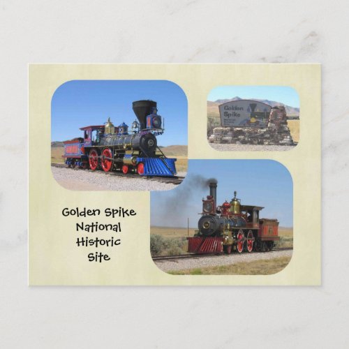 Golden Spike National Historic Site Postcard
