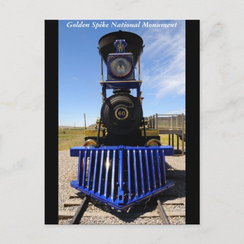 Golden Spike National Historical Monument Postcard