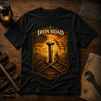 Golden Spike Railroad First Transcontinental T-Shirt