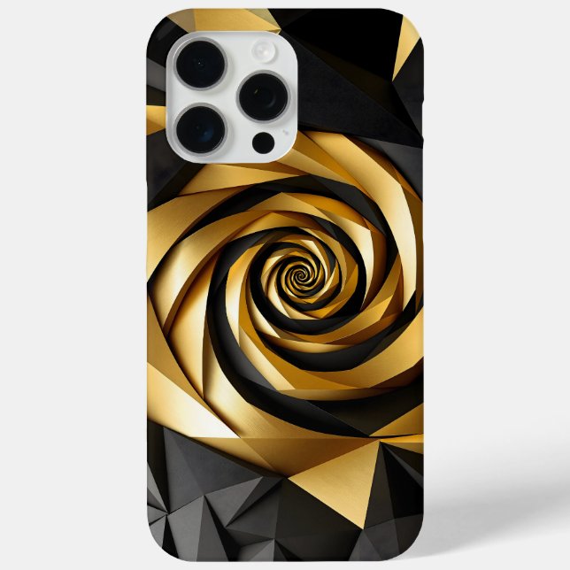 Golden Spiral Geometry Case-Mate iPhone Case (Back)