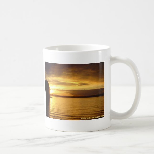 Golden Splash Coffee  Mug (Right)