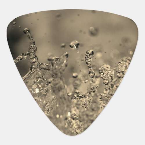 Golden Splash Guitar Pick