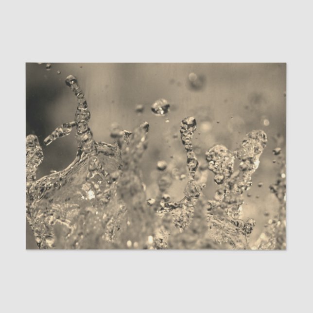 Golden Splash Tissue Paper (Front)