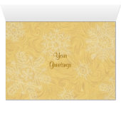 Golden Spring Card (Inside Horizontal (Bottom))