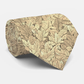 Golden Spring Neck Tie