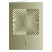 Golden square flower (Front)