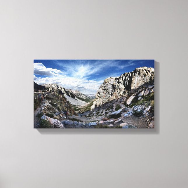 Golden Staircase - John Muir Trail Canvas Print (Front)