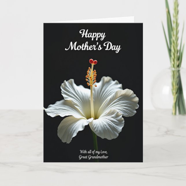 Golden Stamens Mothers Day Card (Front)