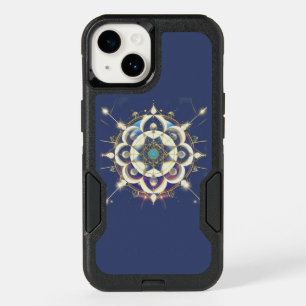 Golden Star Alignment – A Sacred Geometry Universe OtterBox iPhone 14 Case