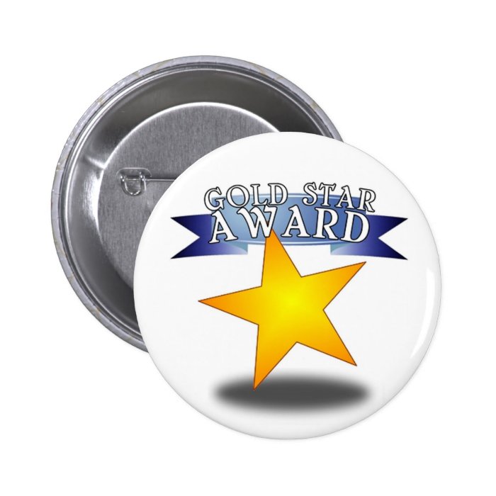 Golden Star Award Button